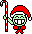 candy cane smiley